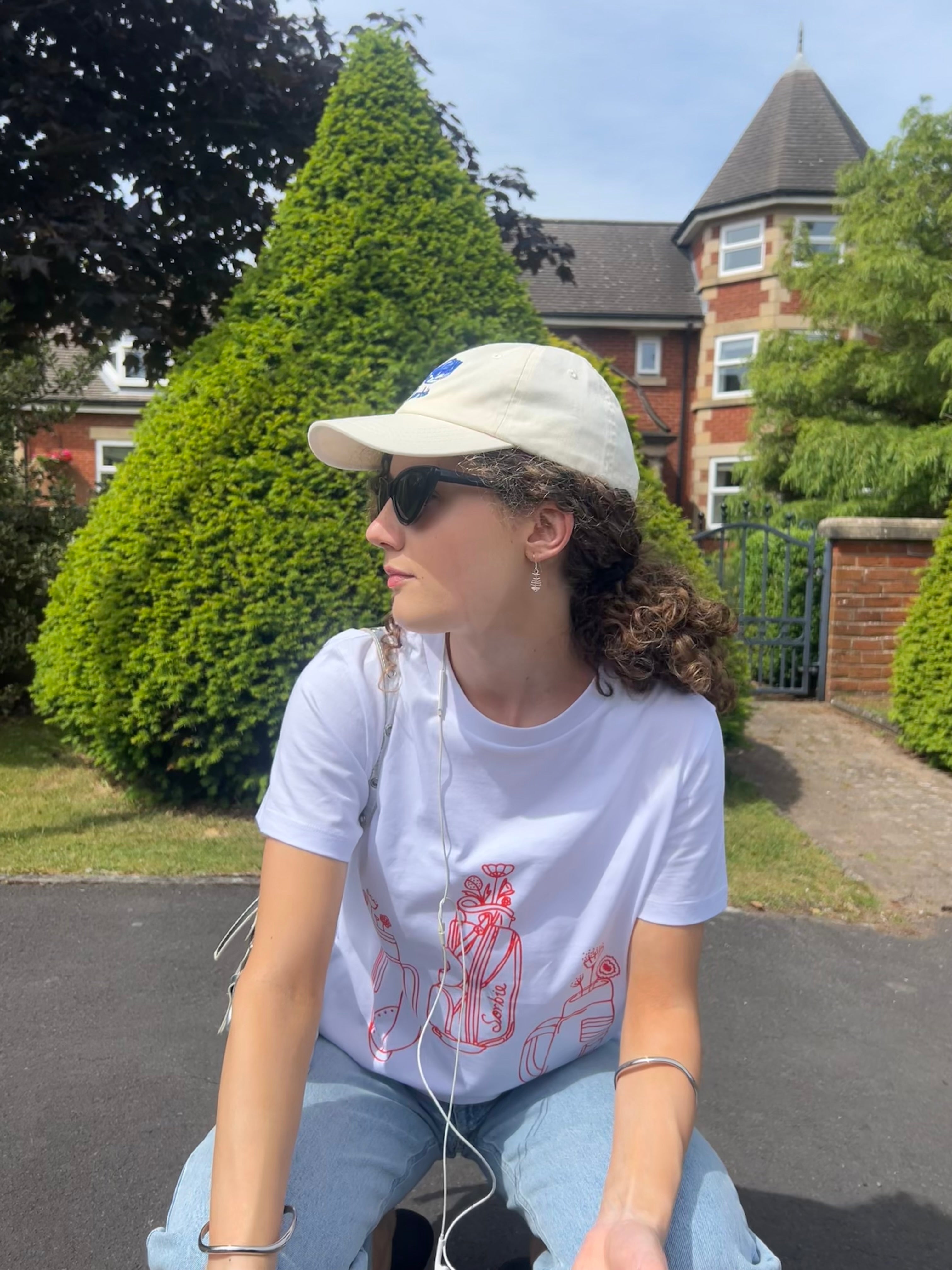 'Golf in Bloom' Boxy Tee