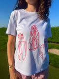 'Golf in Bloom' Boxy Tee