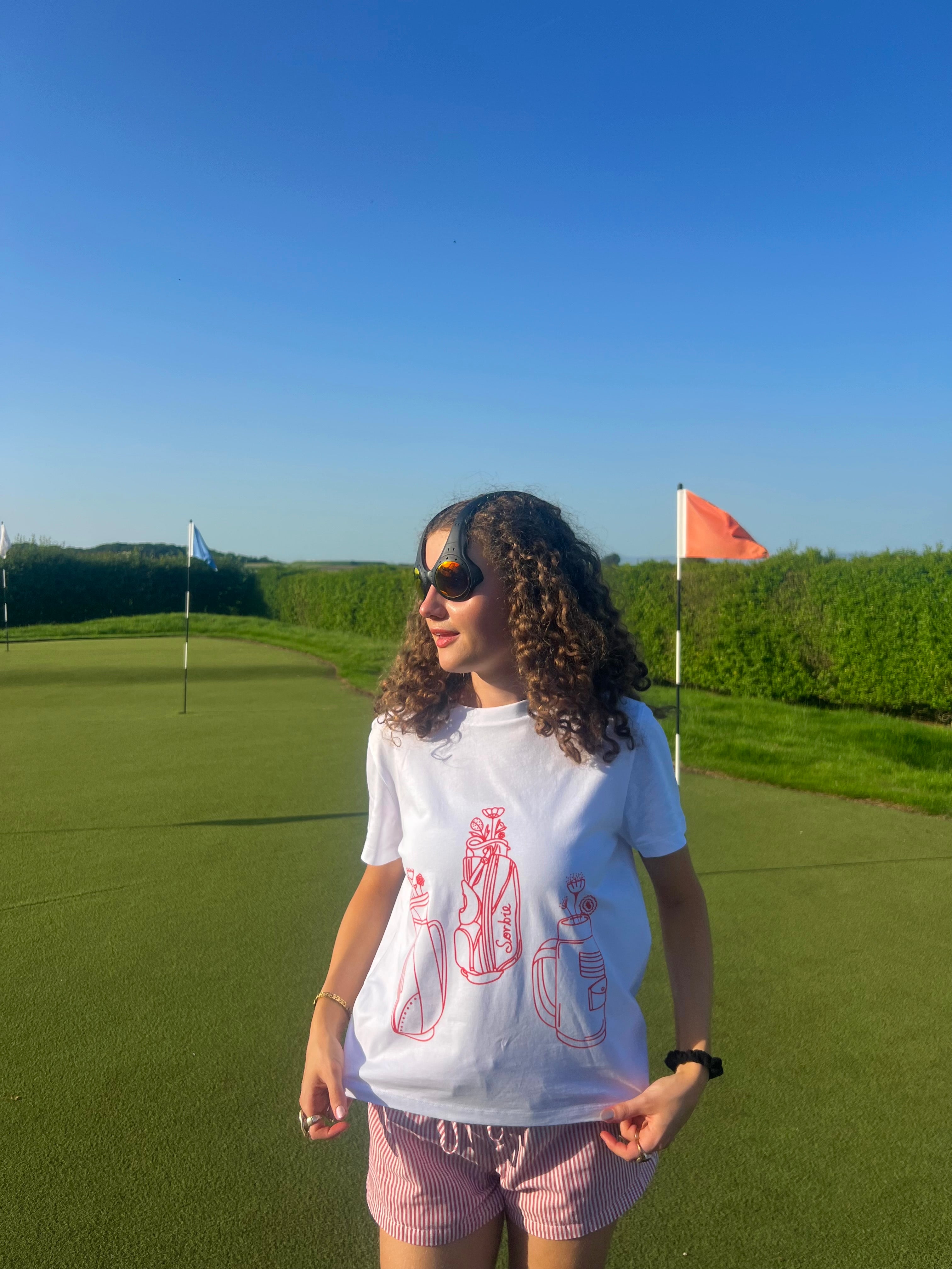 'Golf in Bloom' Boxy Tee